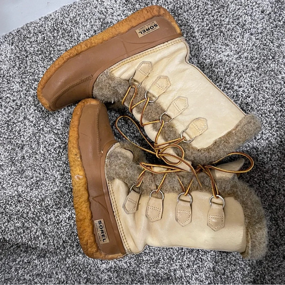 Vintage Sorel Nanook women's winter boots, size 6 - Picture 10 of 16